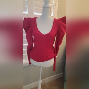 Express V-neck sweater